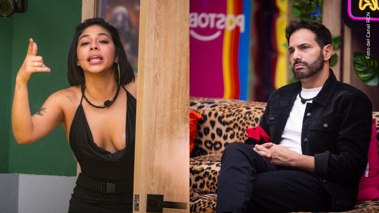 Karola y Alejandro Estrada en pleno posicionamiento