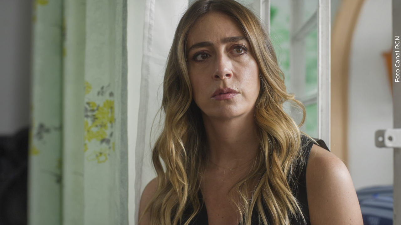 Verónica Orozco interpreta a Lucía Durán en la producción de Canal RCN "Las de siempre"