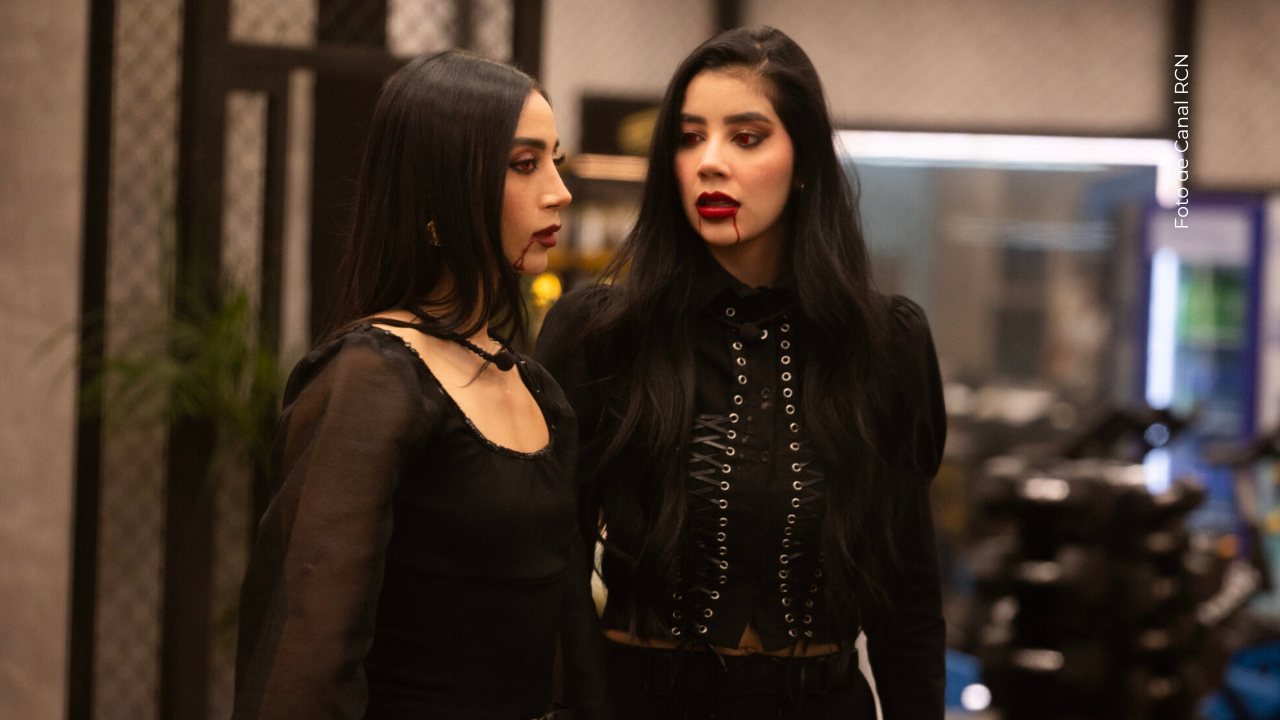 Beba de la Cruz y Mariana Zapara en La casa de los famosos Colombia.