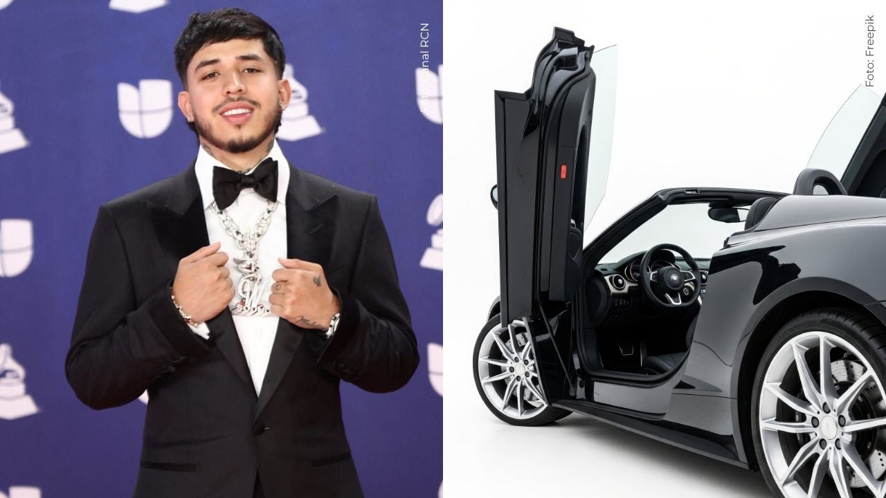 Westcol protagoniza curioso momento al no saber cerrar las puertas de un auto de lujo