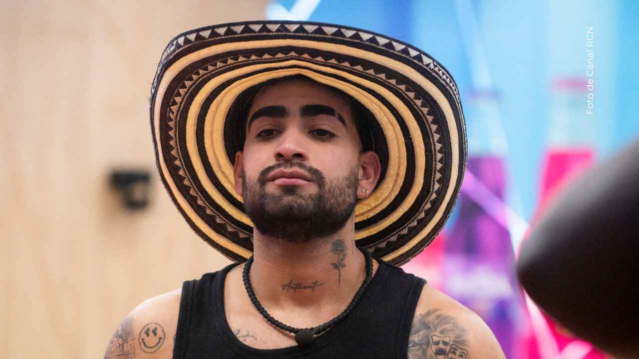 Eidevin López en La casa de los famosos Colombia.