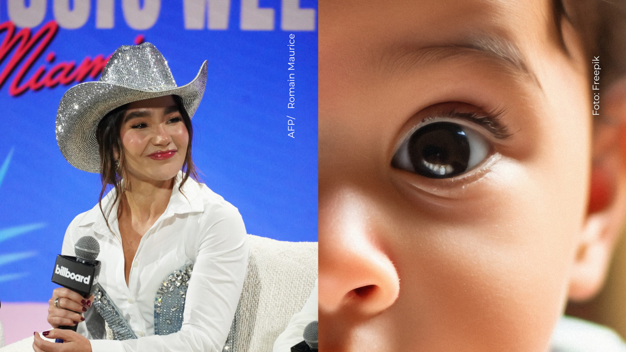 Paola Jara deja ver la cara de Emilia y causa sensación