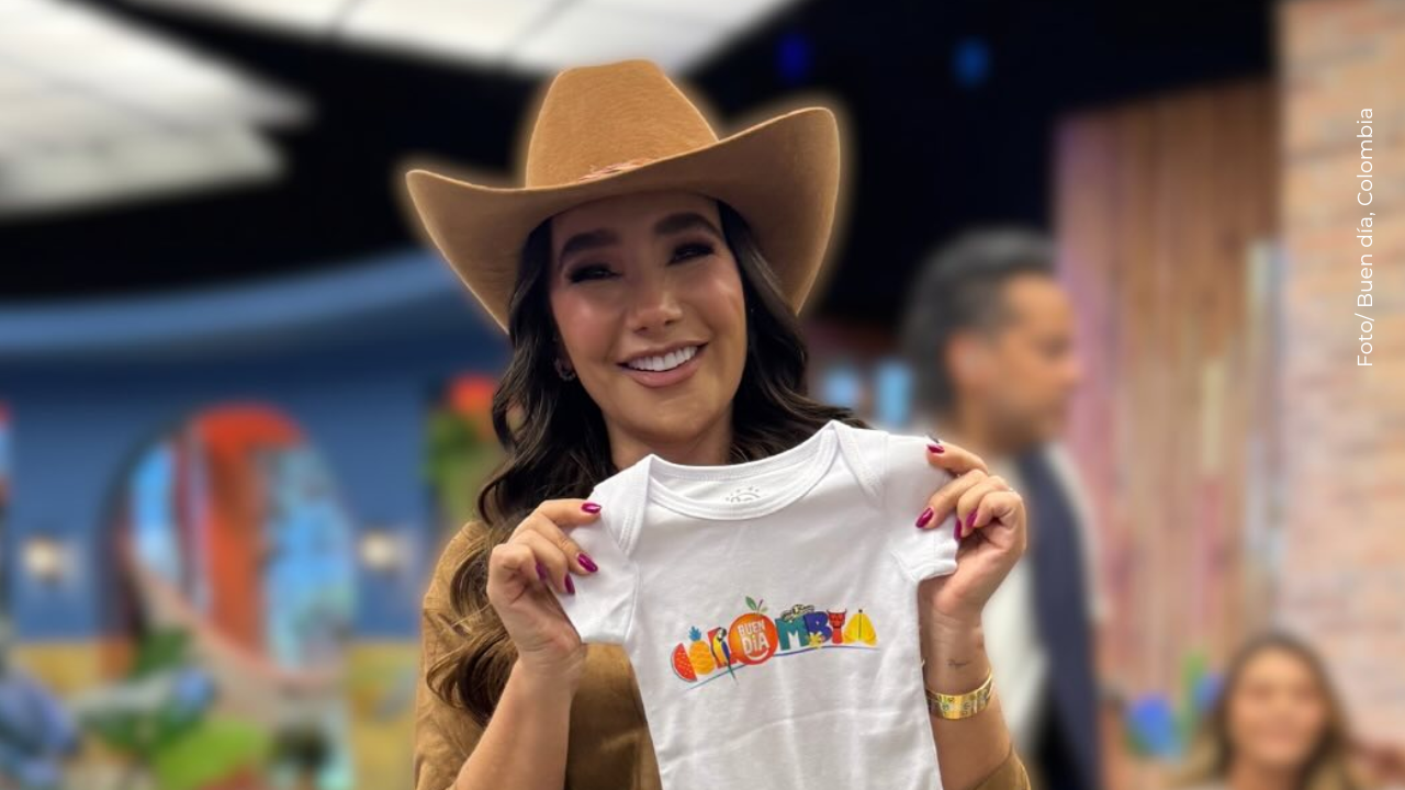 Paola Jara muestra a Emilia con su perrito y géneros ternura.