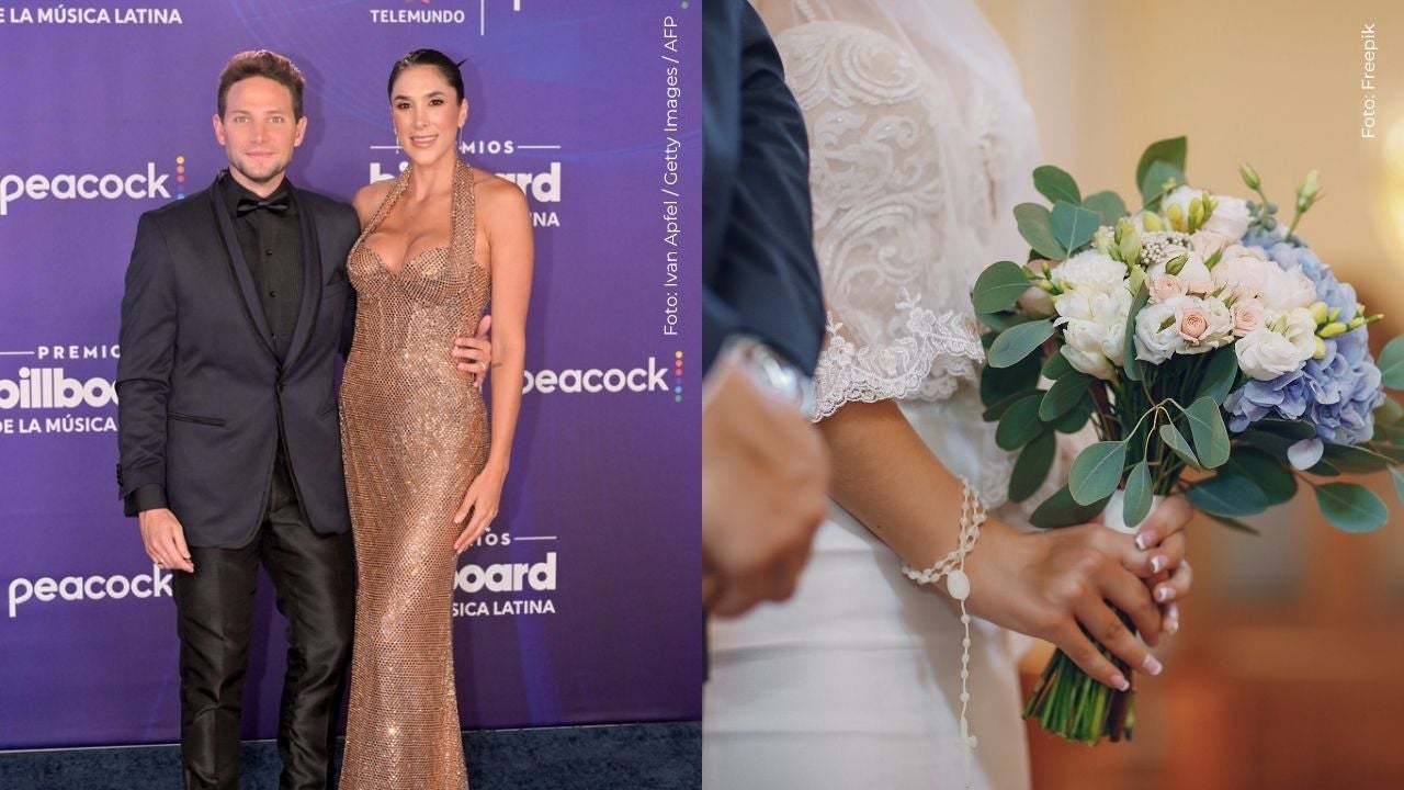 Daniela Ospina se casó con Gabriel Coronel