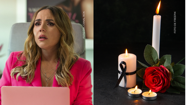 Carolina Gaitán se vistió de luto tras despedir a su compañero de rodaje: "Mucho dolor"