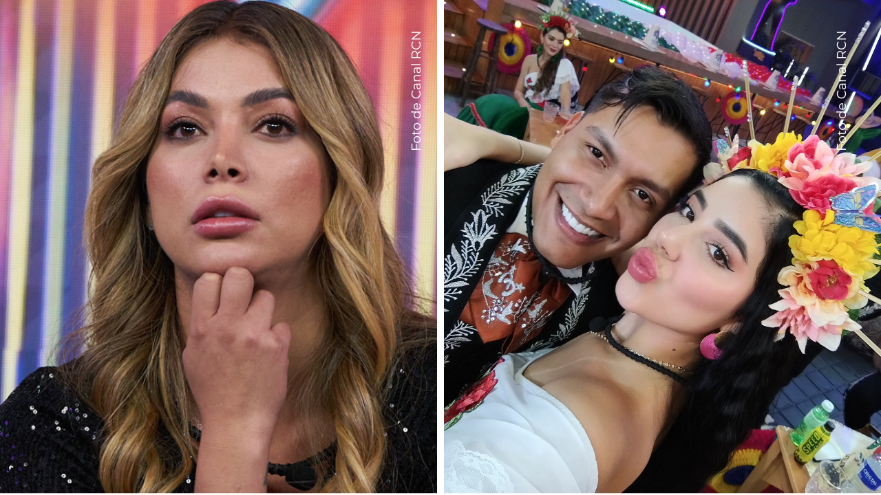 Juanda Caribe y Mariana Zapata en el after show de La casa de los famosos Colombia - Yaya Muñoz en el after de La casa de los famosos Colombia.