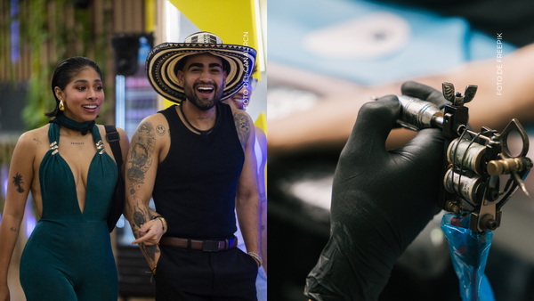 Fan se tatuó en honor a Eidevin y Karola tras La casa de los famosos Colombia; así luce su diseño