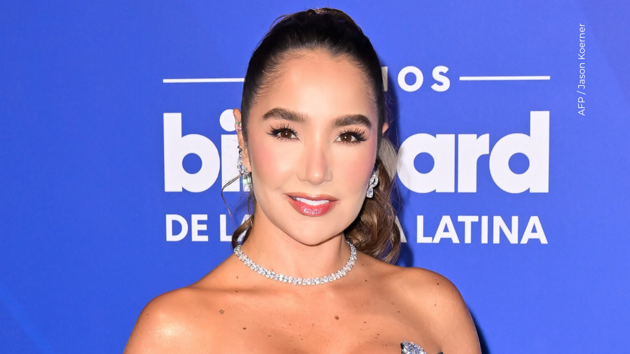 Paola Jara attends the 2024 Billboard Latin Music Awards at Mediapro Studio.