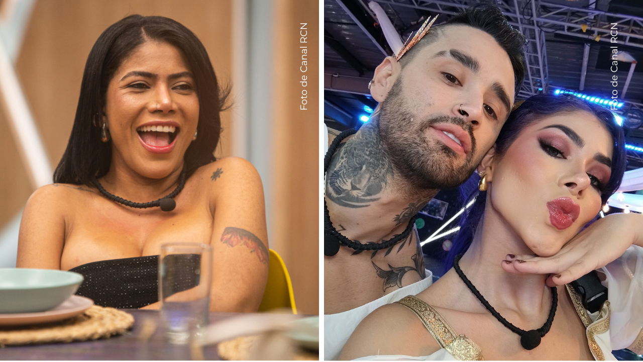 La Toxi Costeña, Alexa Torrex y Tebi Bernal en La casa de los famosos Colombia.