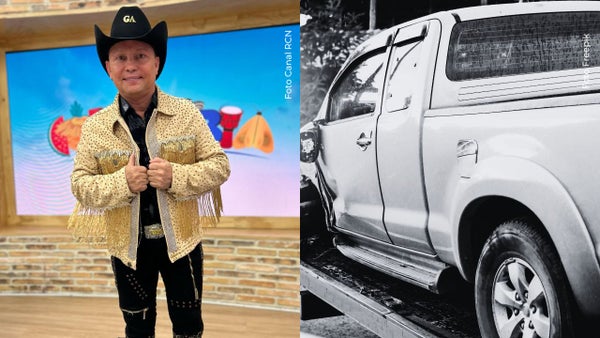 Sebastián Ayala, hijo de Giovanny Ayala, sufrió accidente de tránsito: así quedó el carro