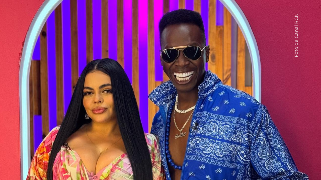 Koral Costa y Omar Murillo en Buen día Colombia.