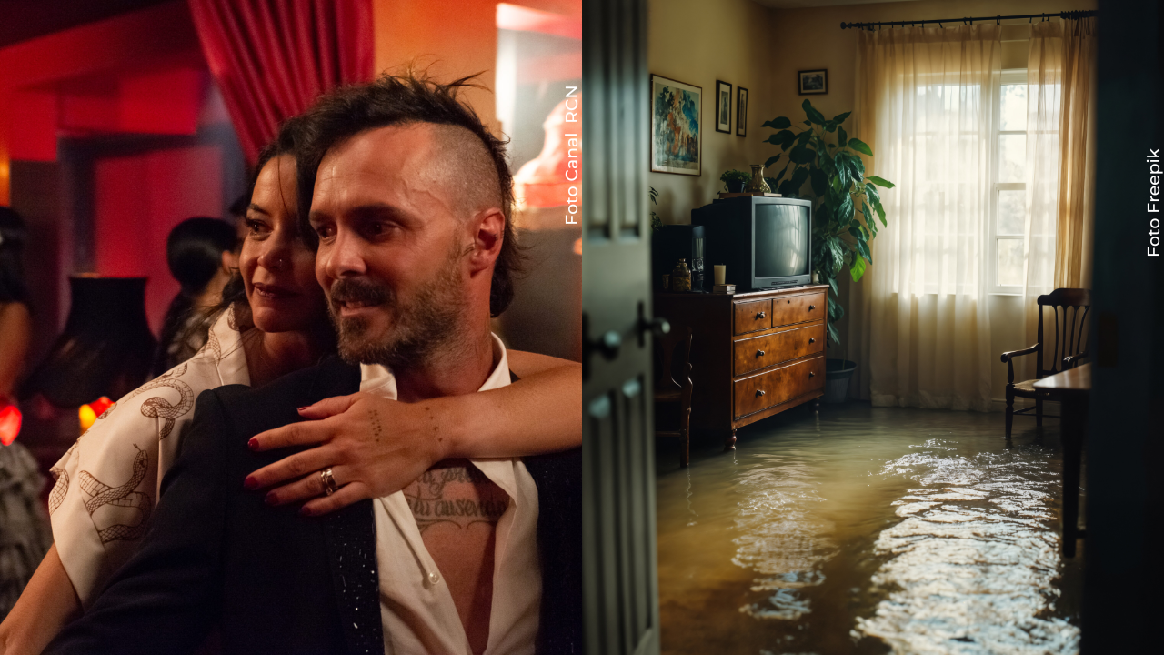 Maleja Restrepo vive momento de angustia por inundación en su casa