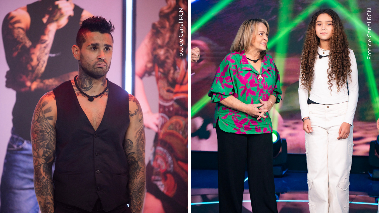 Tebi Bernal en La casa de los famosos Colombia - Madre e hija de Tebi Bernal en La casa de los famosos Colombia.