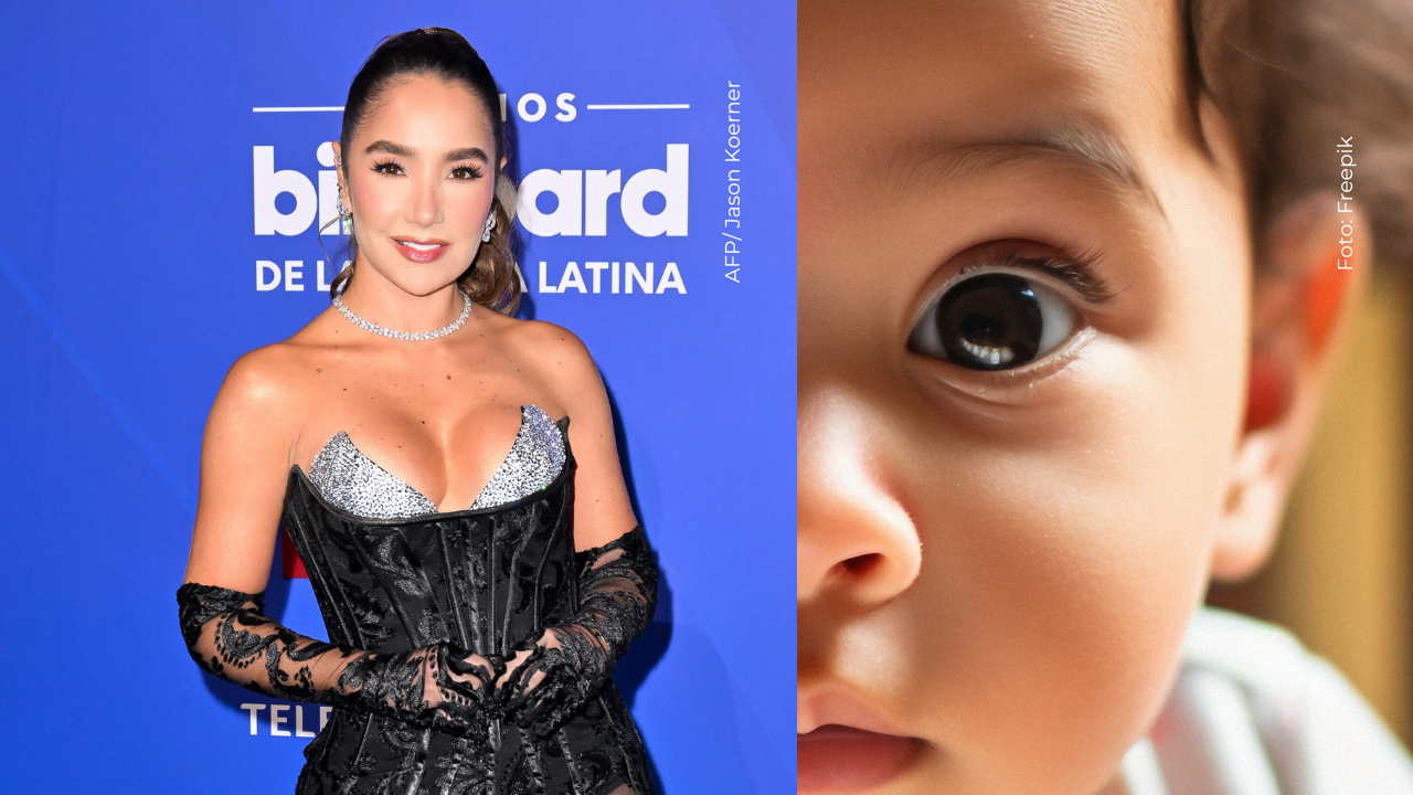 Así dejó ver Paola Jara a Emilia en tierna foto