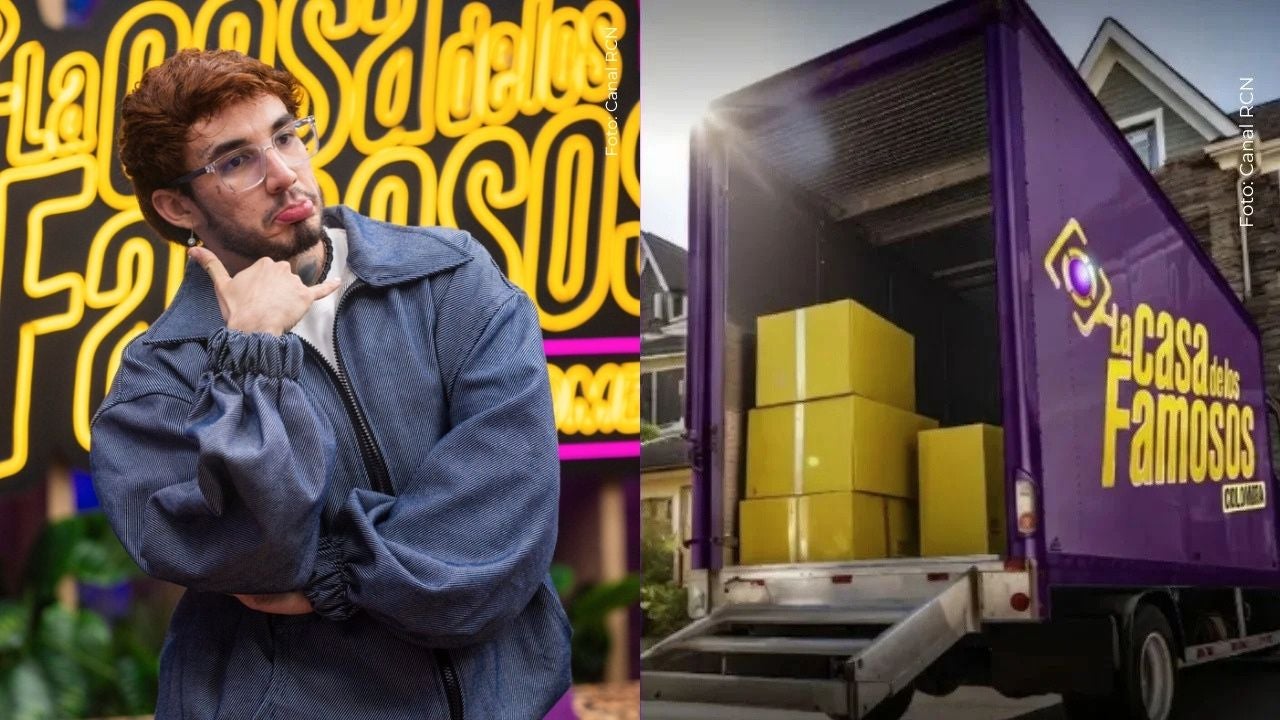 Camión de mudanza sorprendió en La casa de los famosos y se llevó a Valentino