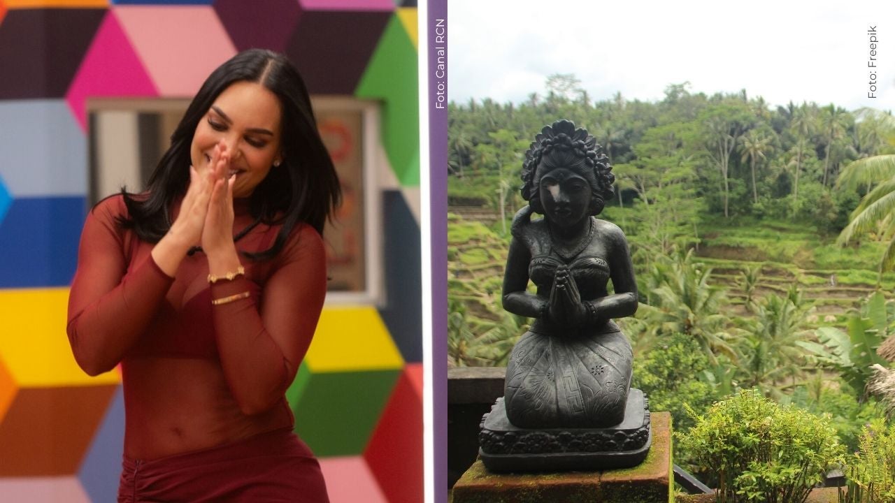 Andrea Valdiri deslumbró en Bali y la reacción de su pareja sorprendió