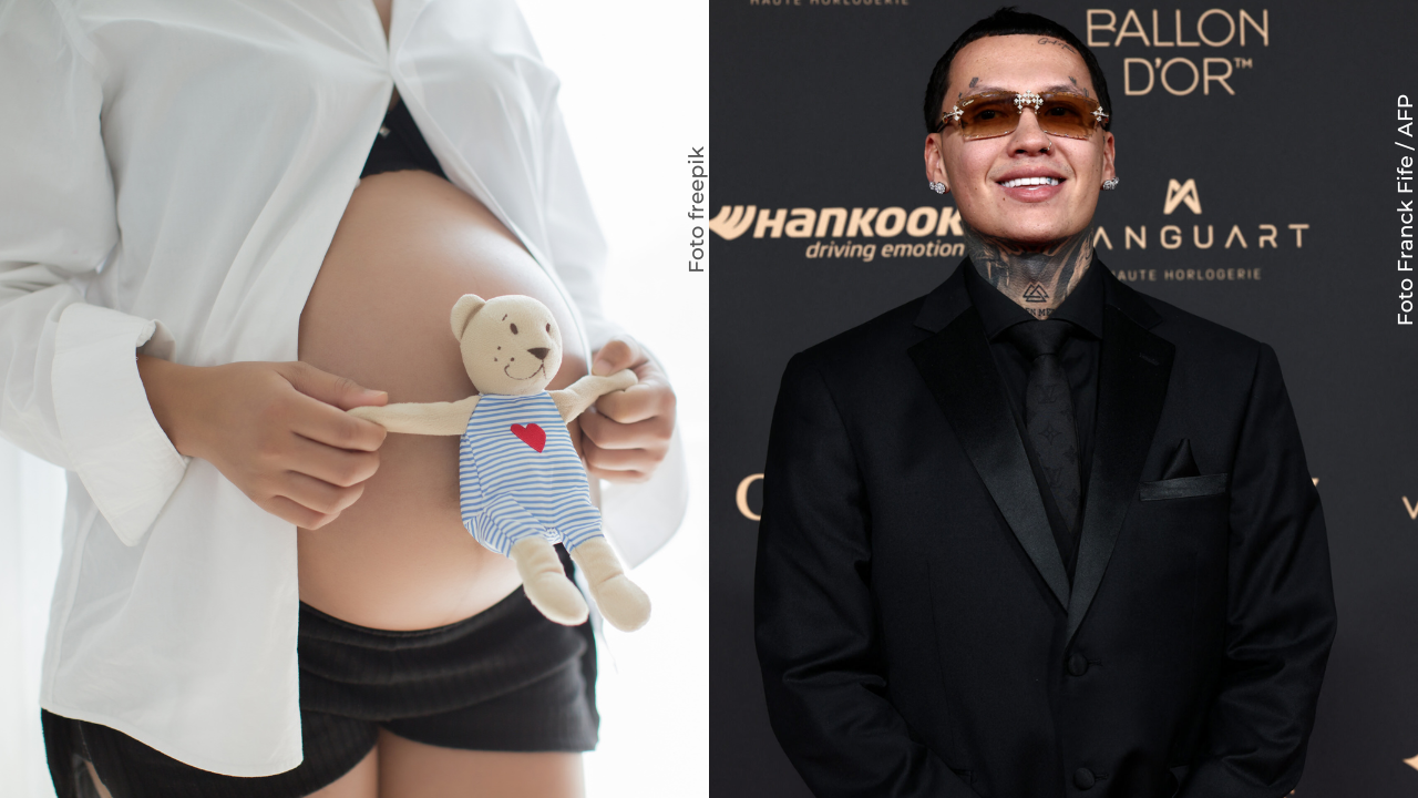 Manuela QM conmueve con video de su bebé en la barriga: “no se deja grabar”