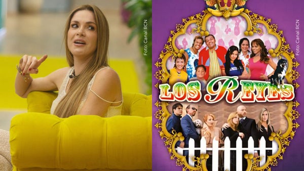 Así lucía Nataly Umaña cuando hizo parte del elenco de la telenovela 'Los Reyes' de Canal RCN