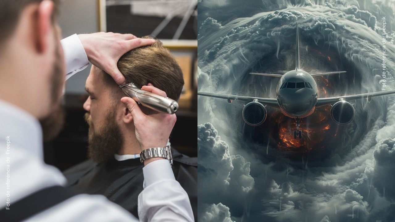 El Rey de las extensiones vivió un instante de pánico en el aire. (Foto Freepik)