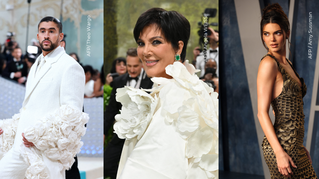 Así fue el momento entre Bad Bunny y Kris Jenner en la Met Gala