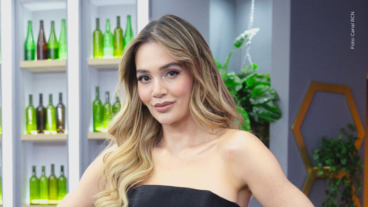 Lina Tejeiro enternece con imagen de su embarazo junto a su perrito