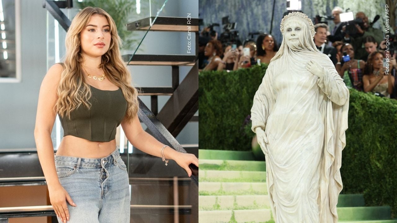 Ornella Sierra recreó su look para la Met Gala con IA