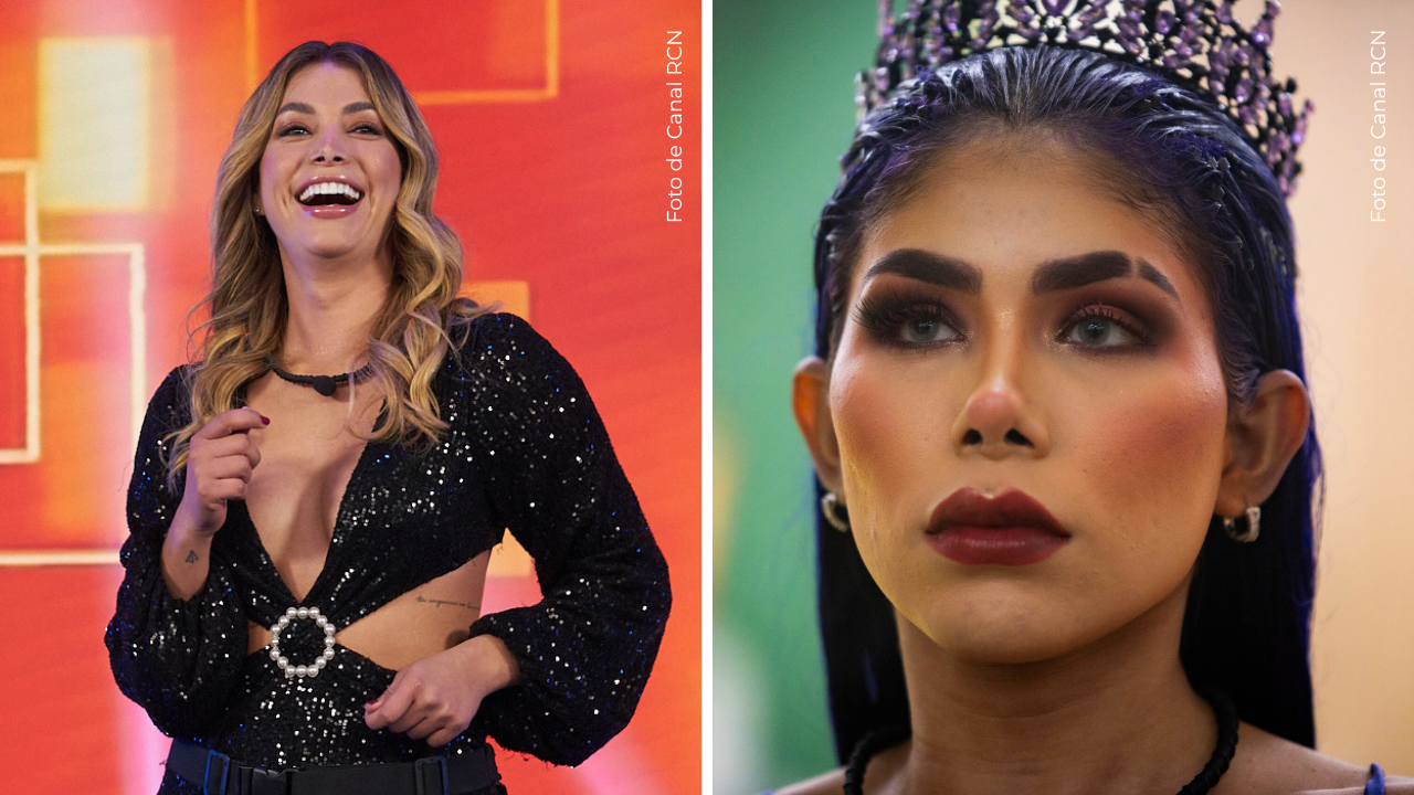 Yaya Muñoz y Alexa Torrex en La casa de los famosos Colombia.