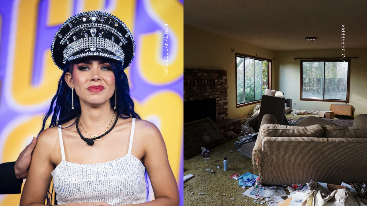 Alexa Torrex se mostró conmovida al encontrar su apartamento destruido
