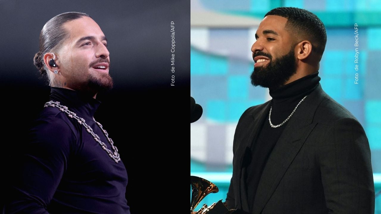 Maluma sorprendió al comparar su avión con el de Drake.