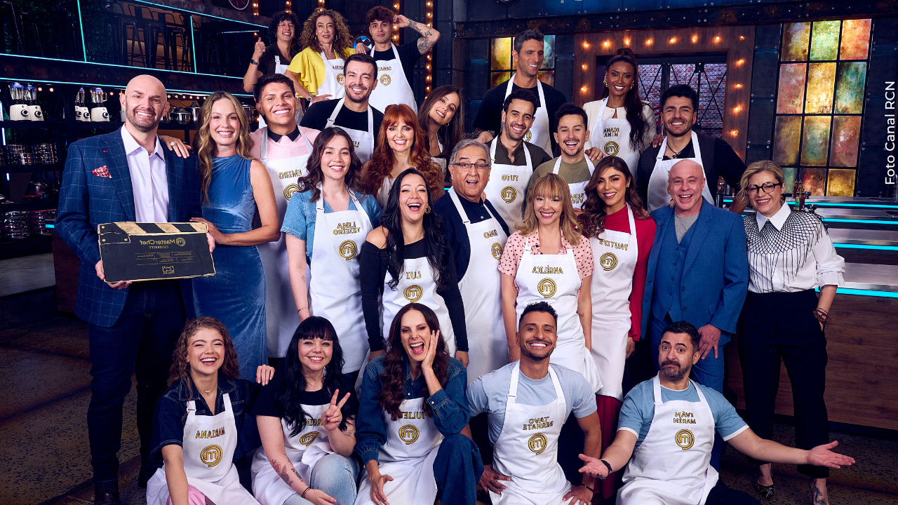 Estos son los participantes de la nueva temporada de MasterChef Celebrity Colombia