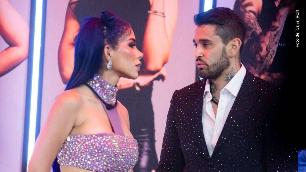 Alexa Torrex y Tebi Bernal en una cena en La casa de los famosos