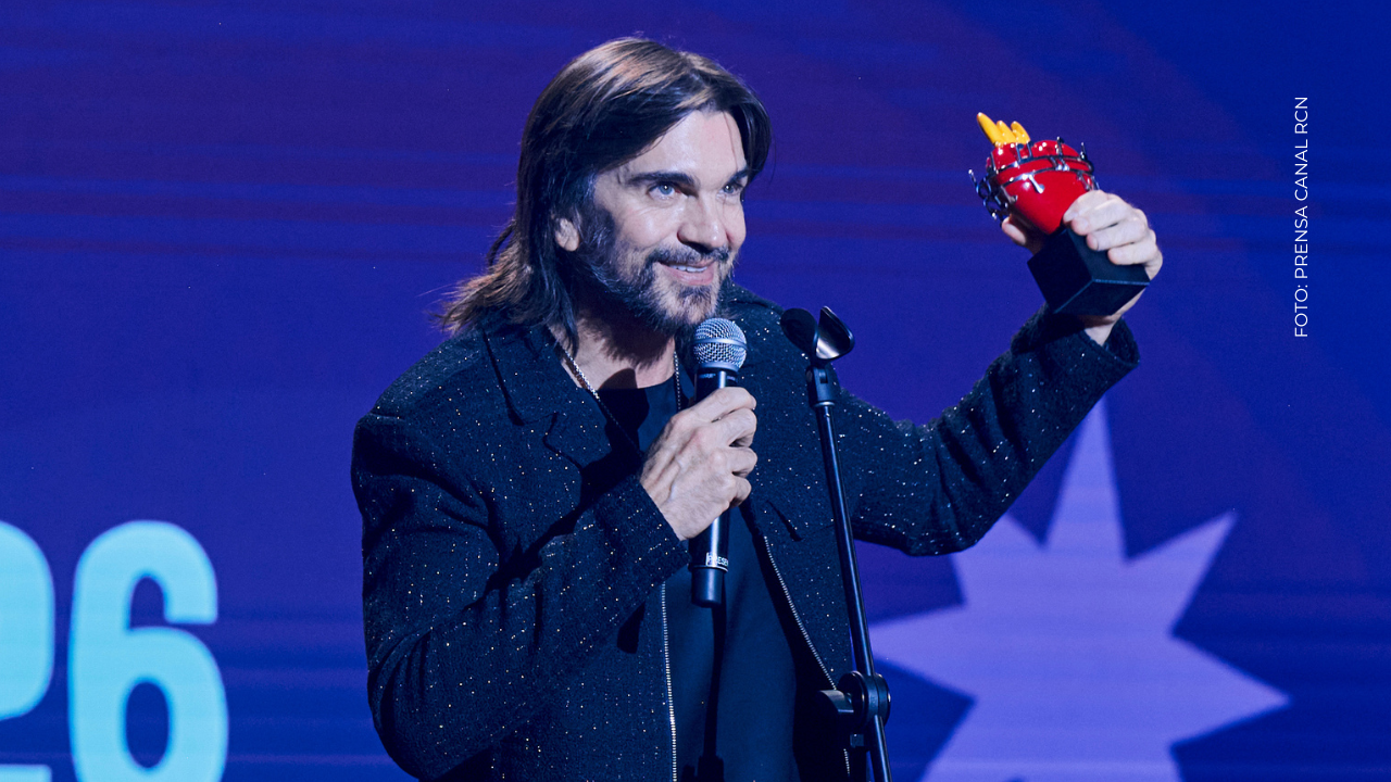 Juanes recordó su camino musical en los Premios Nuestra Tierra 2026