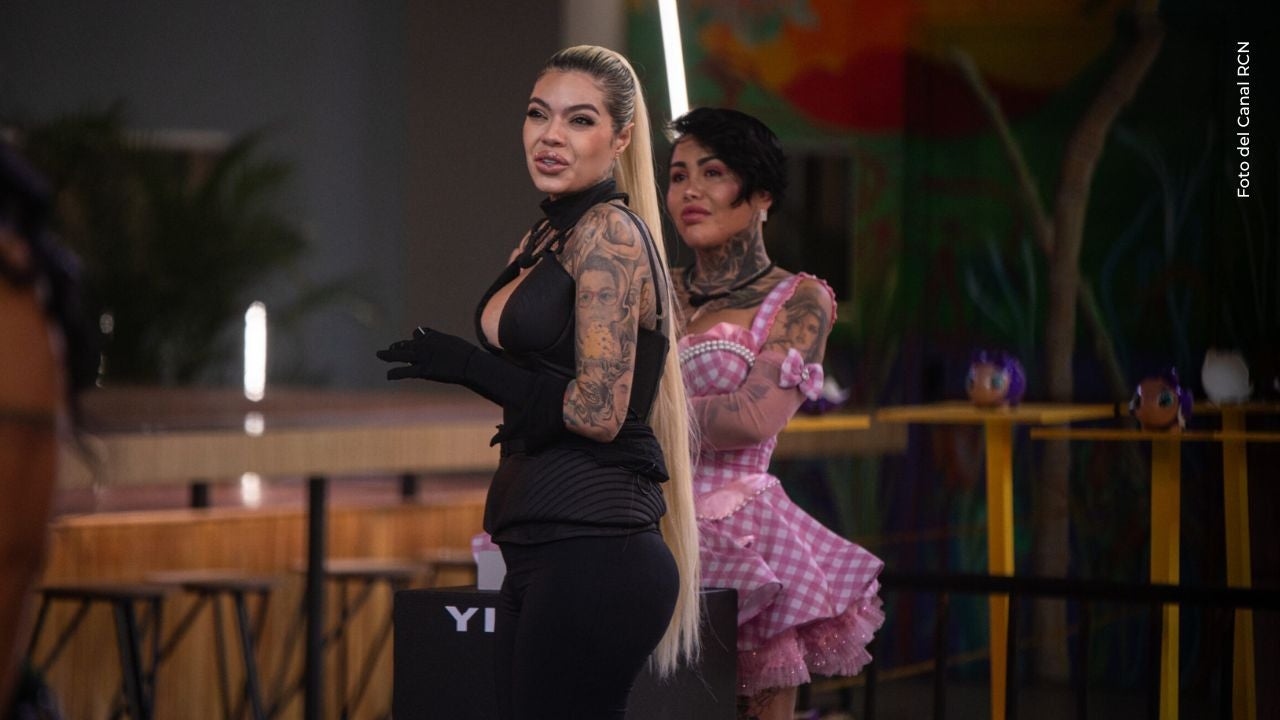 Melissa Gate y Yina Calderón.