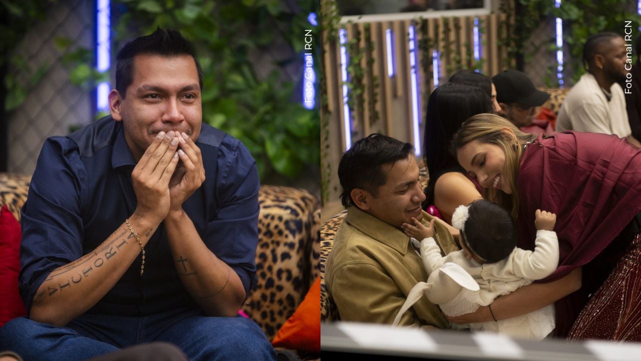 Juanda Caribe se reencontró con su mamá
