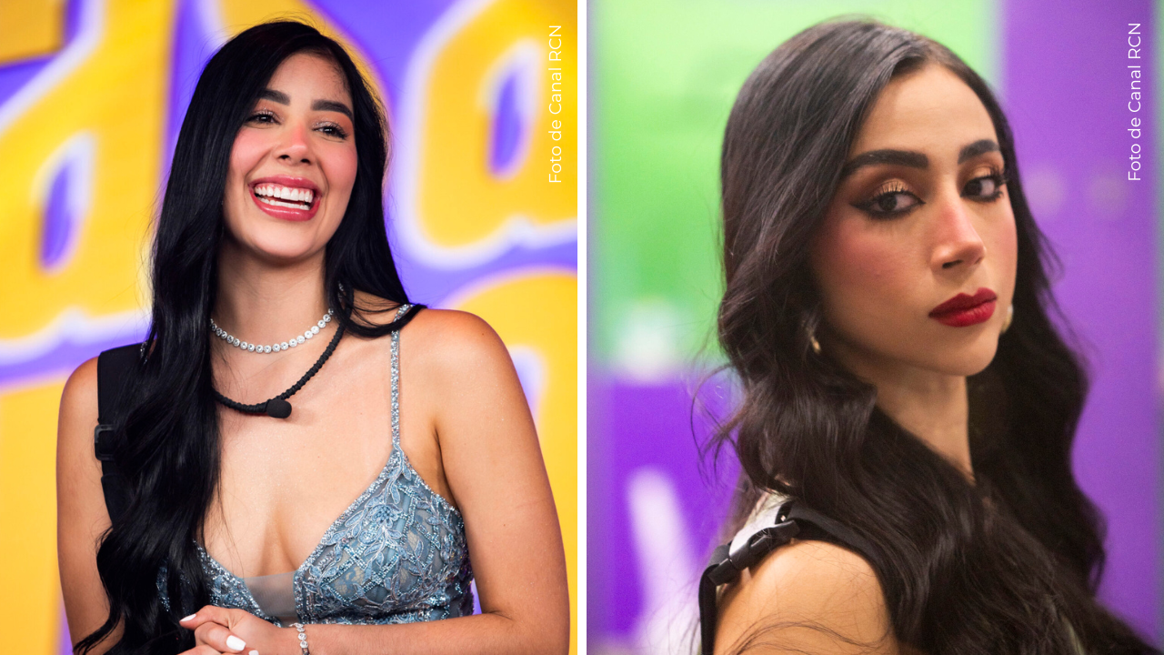 Mariana Zapata y Beba en La casa de los famosos Colombia.