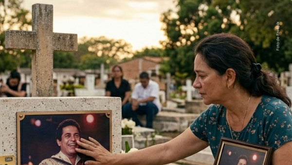 Maren García, viuda de Omar Geles, recordó al artista tras dos años de su fallecimiento con emotivo video