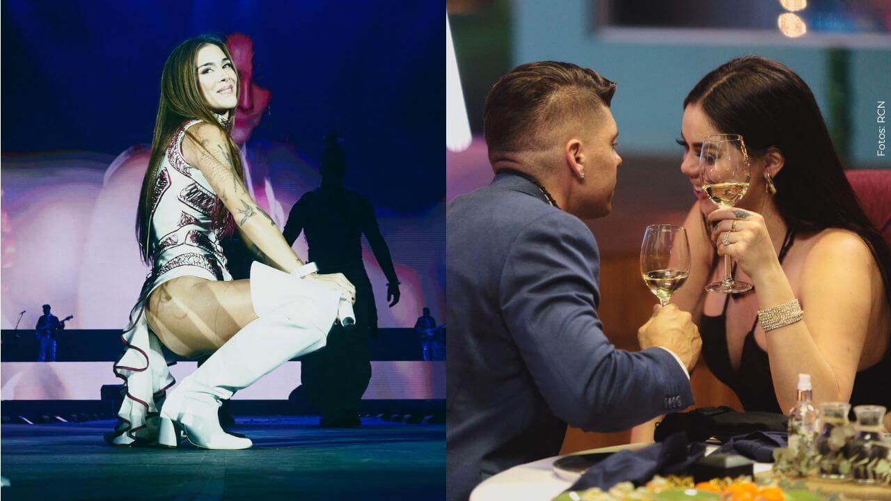 Greeicy tuvo una inesperada reacción con el esposo de La Segura.