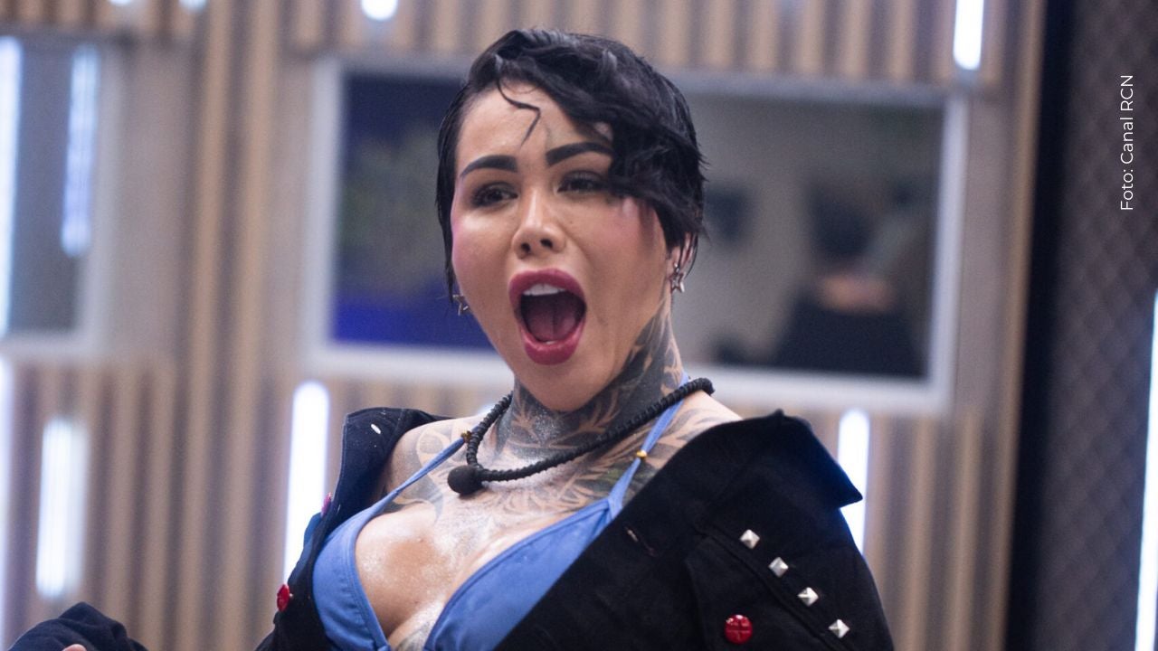 Yina Calderón en su participación en La casa de los famosos Colombia