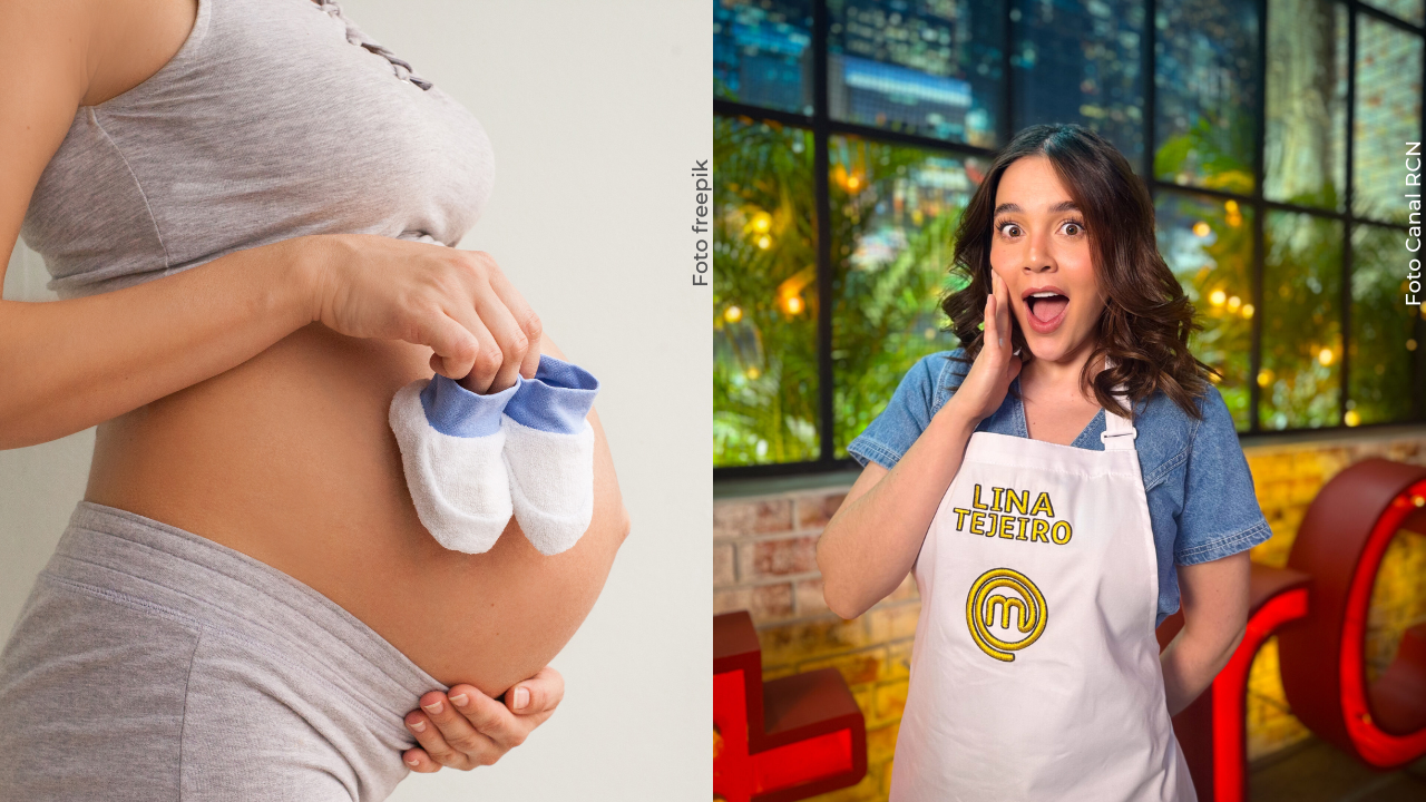 Lina Tejeiro sorprendió al hablar de su bebé y dejó dudas sobre si será niña o niño