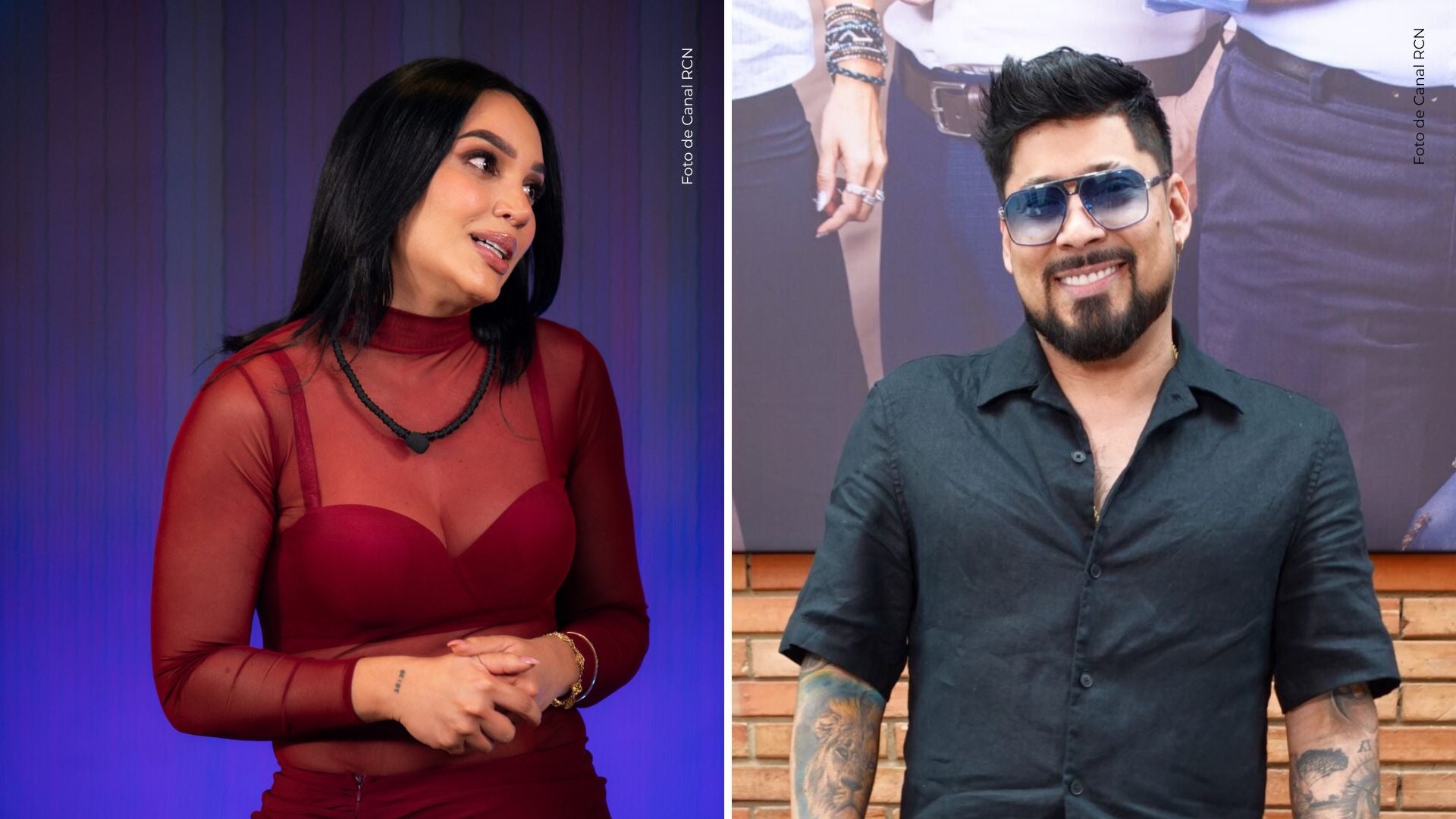 Andrea Valdiri y es la ex pareja de Lowe León