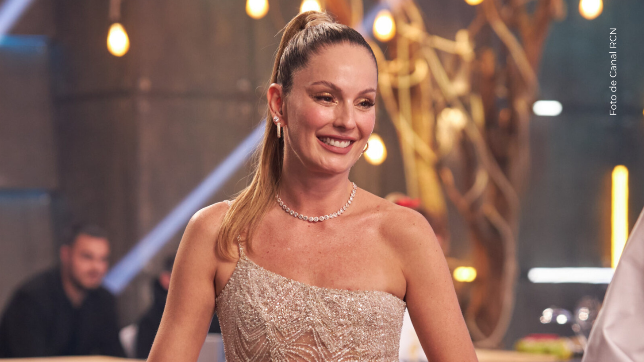 Claudia Bahamón en MasterChef Celebrity.