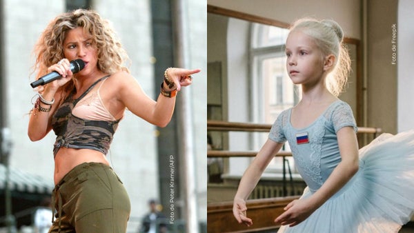 Ella es Esenya Miss, la niña rusa que Shakira seleccionó para su espectáculo del mundial de fútbol
