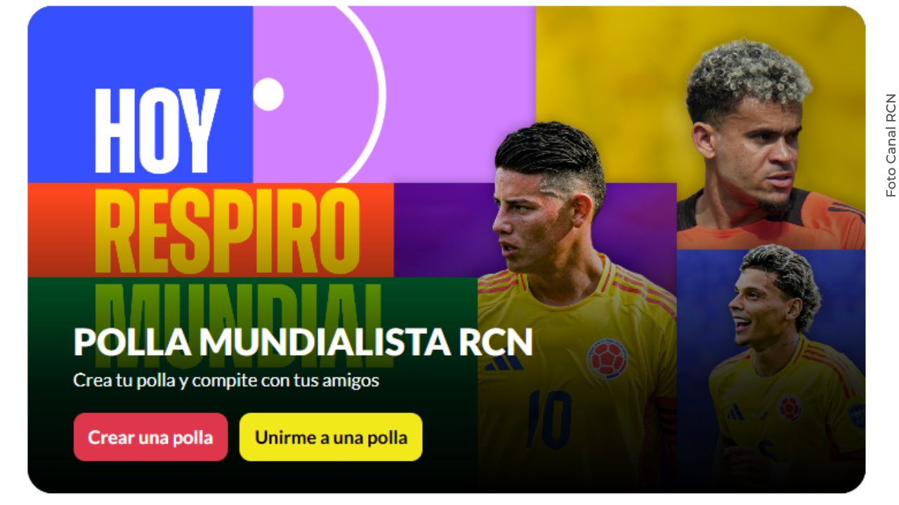 La Polla Mundialista RCN ya está aquí: crea tu equipo y vive el Mundial como nunca