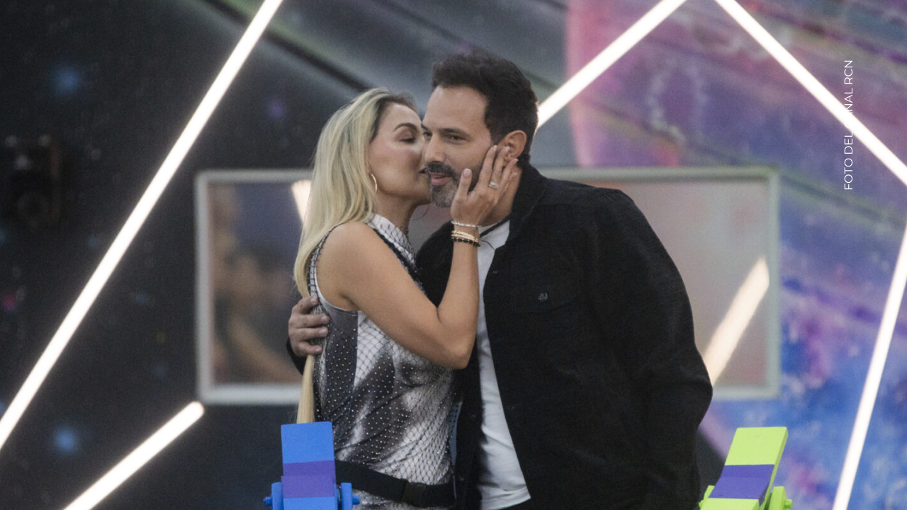 Alejandro Estrada y Yuli Ruiz en La casa de los famosos Colombia