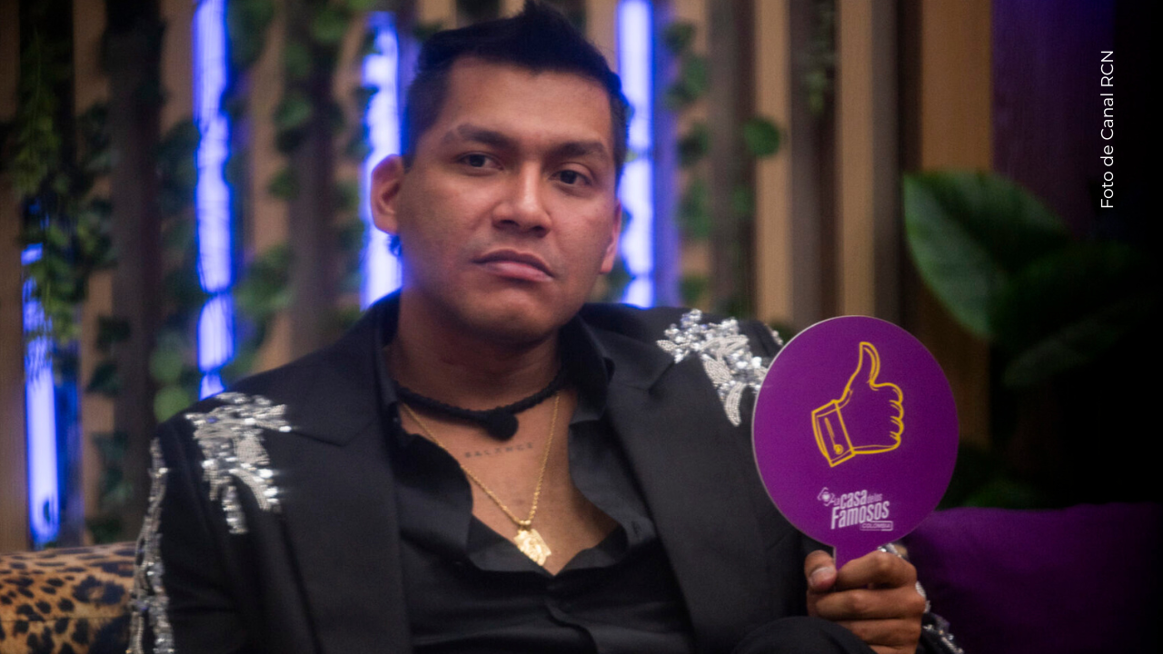 Juanda Caribe en La casa de los famosos Colombia.