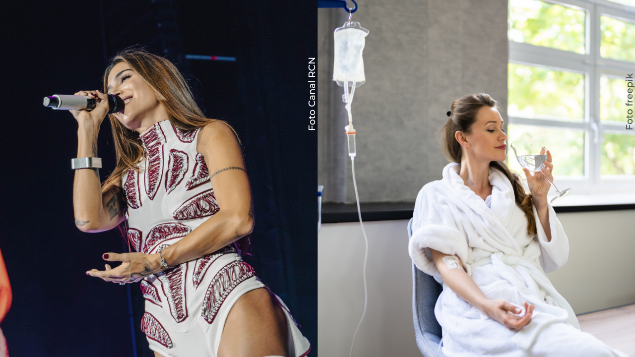 Sueroterapia: qué es y para qué sirve el tratamiento intravenoso que recibió Greeicy
