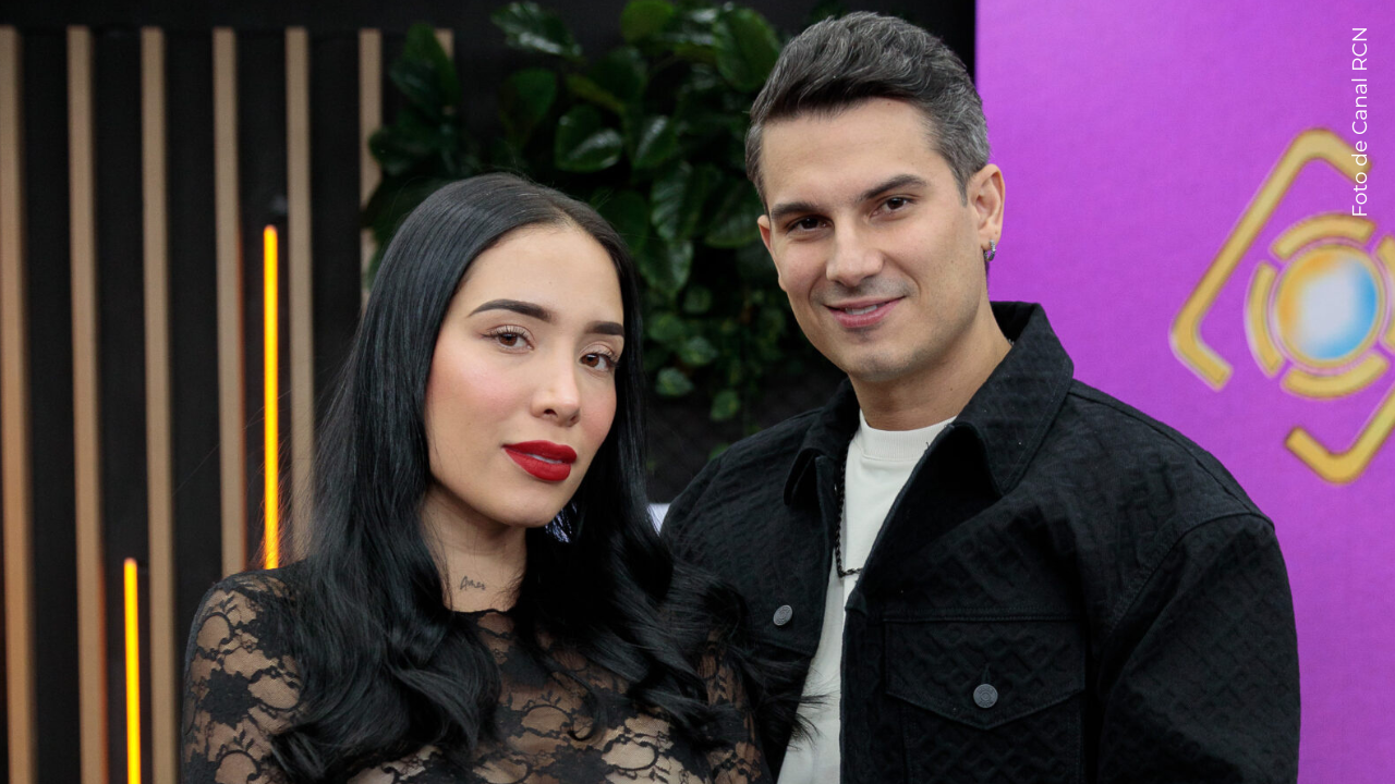 Luisa Fernanda W y Pipe Bueno en La casa de los famosos Colombia 2024.