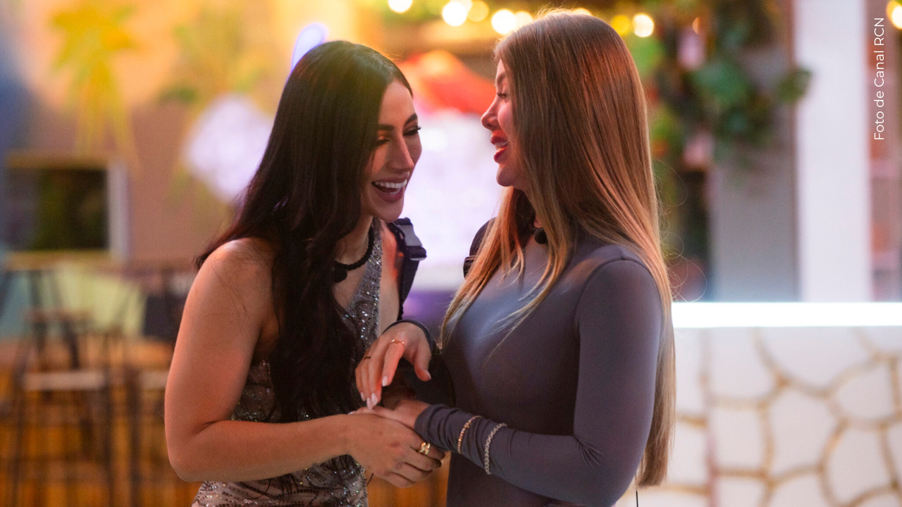 Beba y Sofía Jaramillo en La casa de los famosos Colombia.