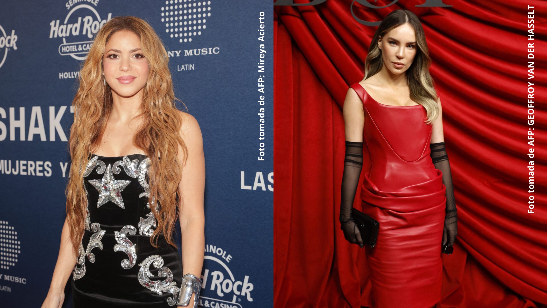 En redes sociales ya circula el video del encuentro de las dos cantantes encargadas del show inaugural del Mundial 2026, Shakira y Belinda.