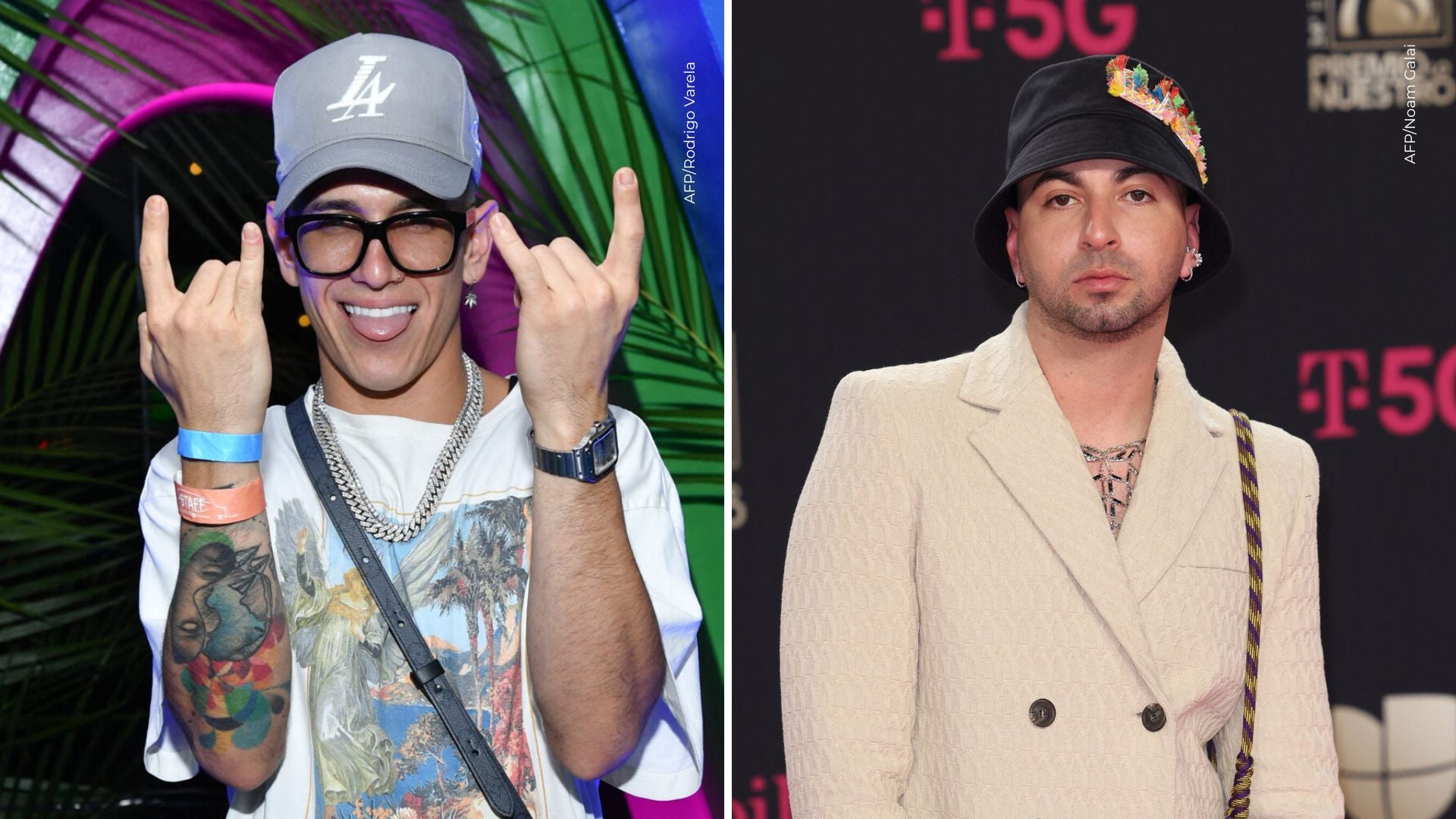 Justin Quiles y Lenny Tavárez